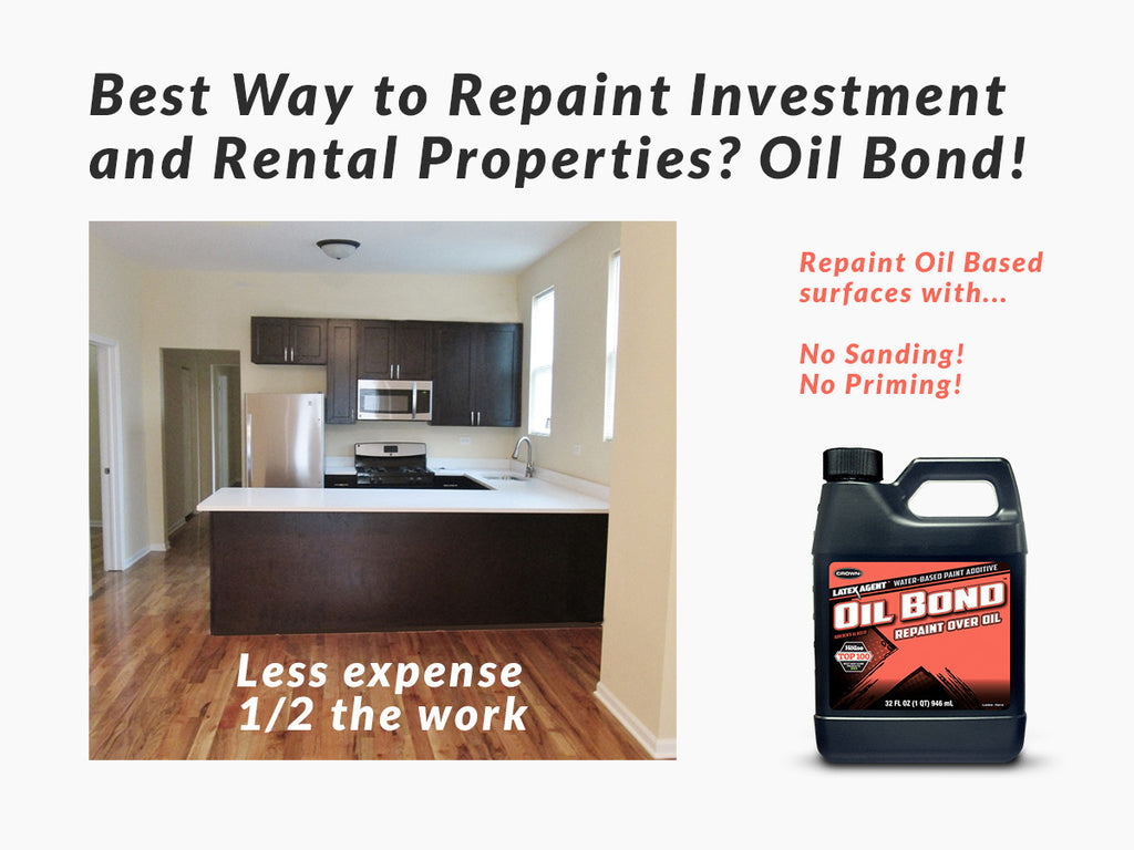 Investment Property Paint Made Easy With Oil Bond (Product Review)