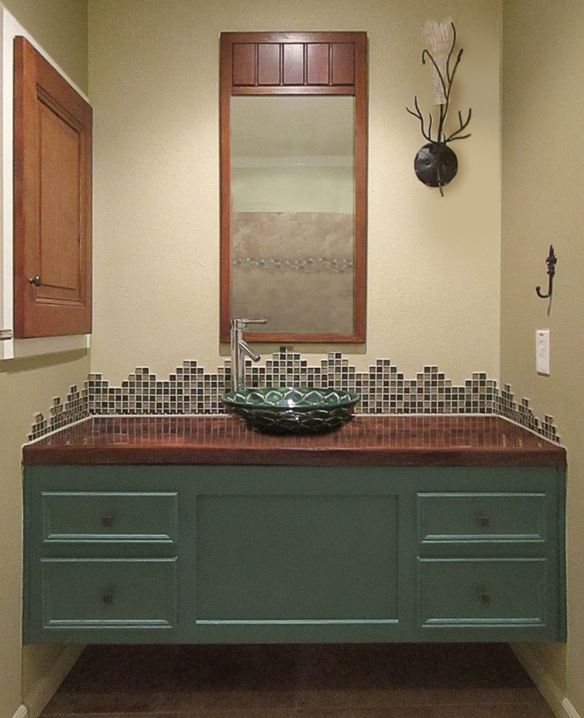 An Easy Upcycled Bathroom Project for Professional Painters